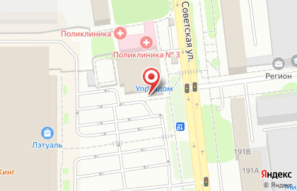Киоск по продаже фастфудной продукции Wаверма на Советской улице на карте