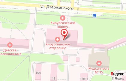 АКБ Челиндбанк, ПАО на улице Дзержинского на карте