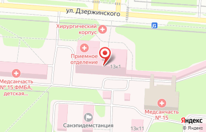 АКБ Челиндбанк, ПАО на улице Дзержинского на карте