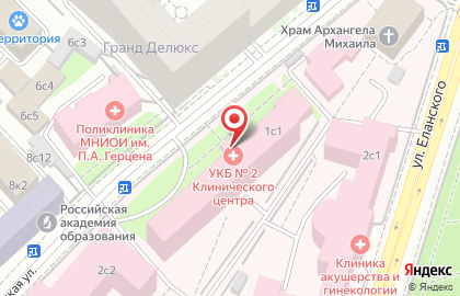 Сеченовский университет Университетская клиническая больница №2 на карте