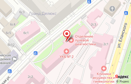 Университетская клиническая больница №2 сеченовский университет в Москве на карте