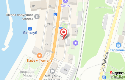 Оконно-сервисная компания Окна Паритет на Советской улице на карте