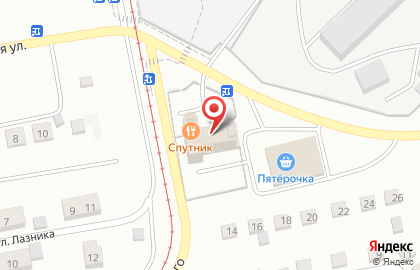 Магазин продуктов Спутник в Орджоникидзевском районе на карте