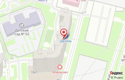 Стоматологическая клиника Апельсин на Туристской улице на карте