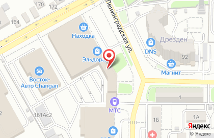 Бизнес-центр А1 на Туркестанской улице на карте
