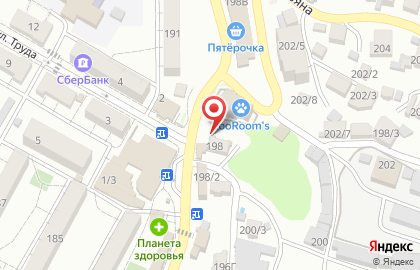 Магазин по продаже фастфудной продукции на Пластунской улице на карте