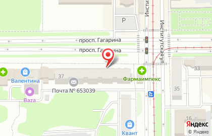 Магазин Мир пива на проспекте Гагарина на карте