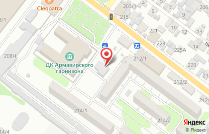 Оптово-розничная фирма Восток-сервис на улице Советской Армии на карте