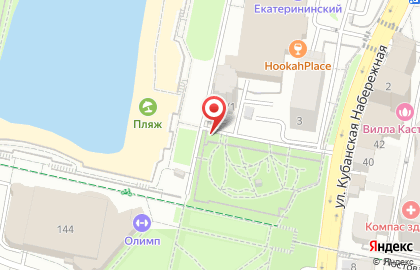 Строящиеся объекты, ЗАО Кубанская марка на карте