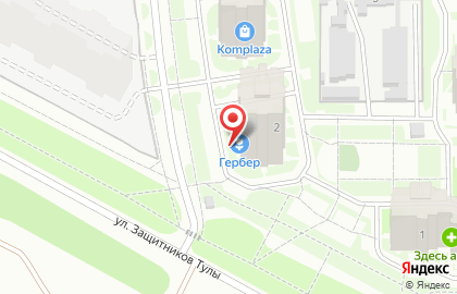 Типография Астра в Туле на карте