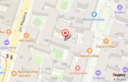 Премьера на Пушкинской улице на карте