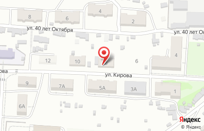 Продуктовый магазин Ромашка на улице Кирова на карте