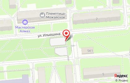 Магазин колбасных изделий Вологодский мясодел на улице Ильюшина на карте