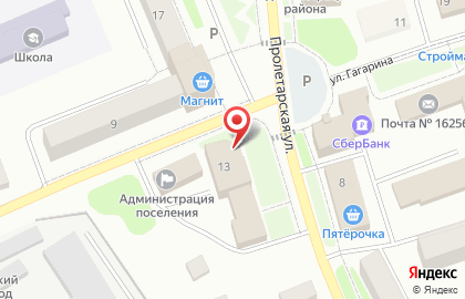 Отделение судебных приставов по Шекснинскому району на карте