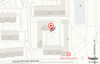Подсолнух на Летнем проезде на карте