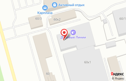 Транспортно-экспедиторская компания Деловые Линии на улице Тухачевского на карте