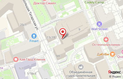 Лизинговая компания Сименс Финанс на Новокузнецкой на карте