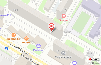 Магазин овощей и фруктов в Москве на карте
