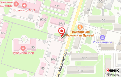 Пивной дворик в Центральном округе на карте