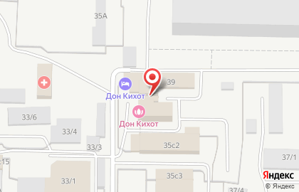 Гостиничный комплекс Дон Кихот на карте