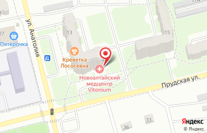 Магазин-бар Бункер в Новоалтайске на карте