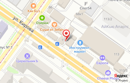Билайн на метро Октябрьская на карте