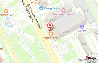 Магазин тканей и швейной фурнитуры Модница в Кемерово на карте