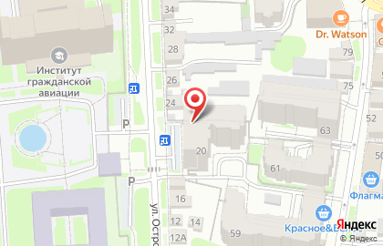 Ладушки на улице Островского на карте