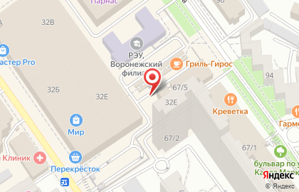 Автомойка на Средне-Московской на парковке ТЦ Поиск на карте