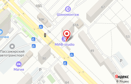 Доброе сердце, Кировский район на карте