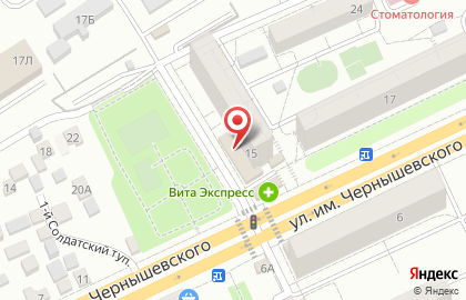 Магазин автотоваров Би-би в Заводском районе на карте