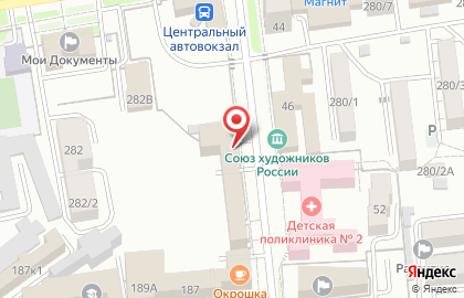 Региональный союз автотранспортников СК на карте