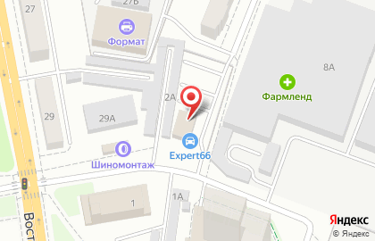 УралТехосмотр, ООО Продест на Восточной улице на карте