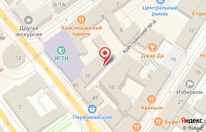 Столовая Просто в Кировском районе на карте