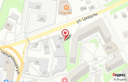 Магазин продуктов Амма на карте