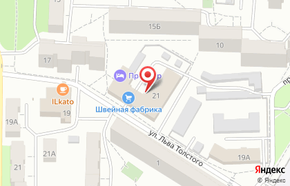 Студия красоты BronZa на улице Л.Толстого на карте