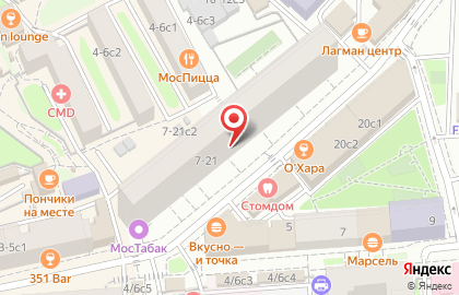 Салон красоты City Nails на станции метро Бауманская на карте