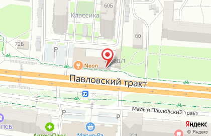 Магазин разливного пива Изба в Индустриальном районе на карте