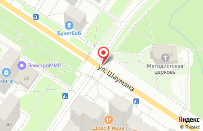 ООО Новинтех на улице Шаумяна на карте