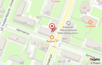 Парикмахерская Лель на Большой Московской улице на карте
