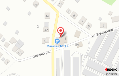 Продуктовый магазин в Екатеринбурге на карте