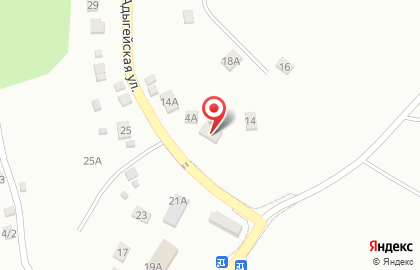 Продуктовый магазин в Сочи на карте