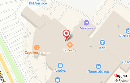 Пельменно-блинная Крынка в Чкаловском районе на карте