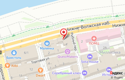 Региональный диагностический центр на метро Горьковская на карте