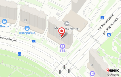 Стоп-кадр на улице Рождественская на карте