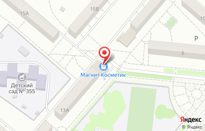 Магазин косметики и бытовой химии Магнит Косметик на улице Лукашевича на карте