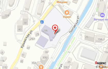 Банкомат Московский индустриальный банк на Крымской улице на карте
