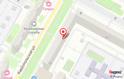 СПК Актуальные технологии на Каргопольской улице на карте