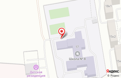 Центр образования Средняя общеобразовательная школа №8 в Санкт-Петербурге на карте