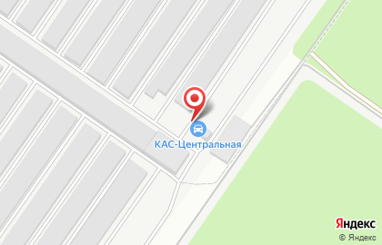 Коллективная автостоянка Центральная на карте